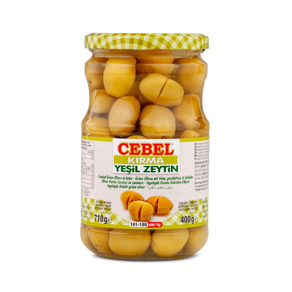 Yeşil Salamura Kırma Zeytin