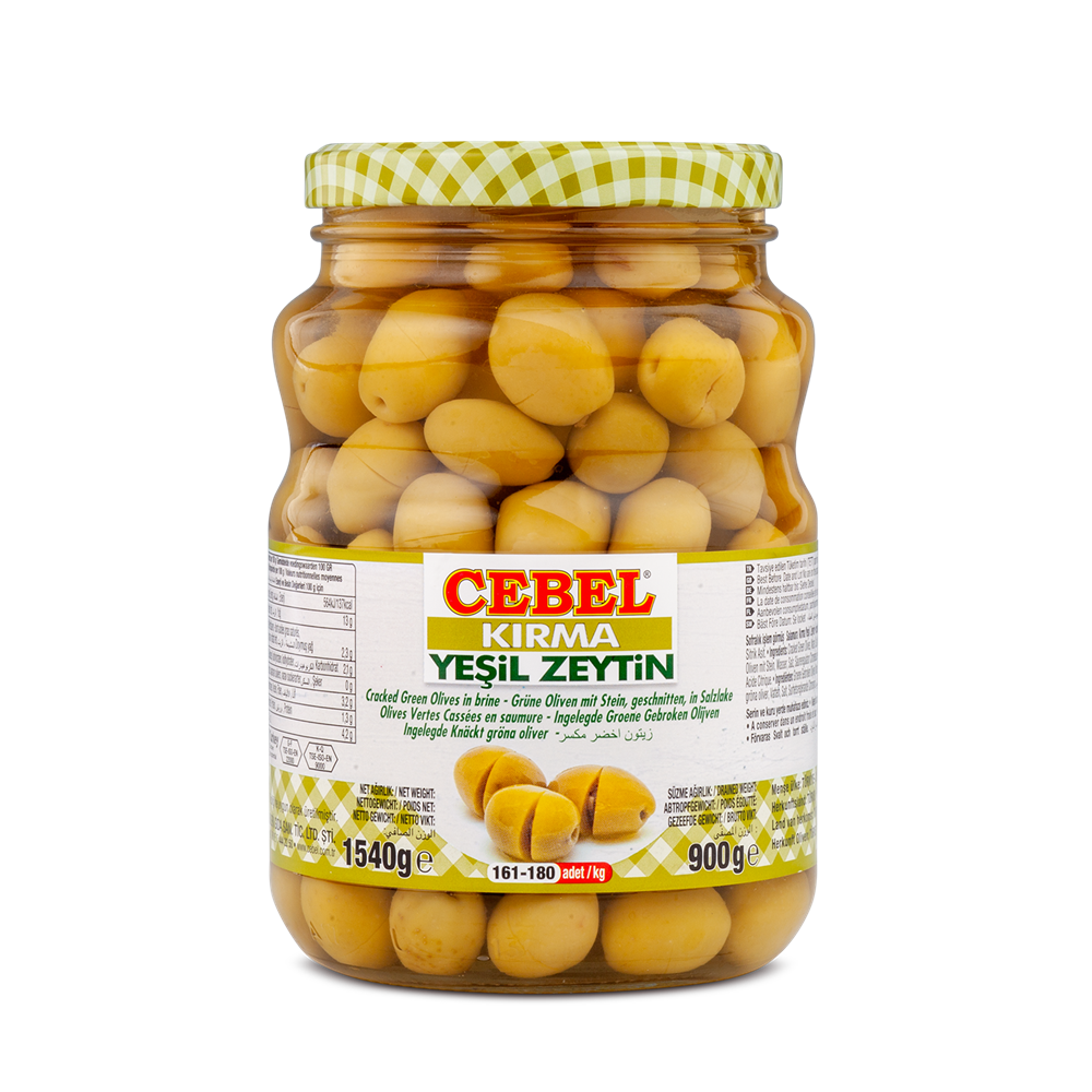Yeşil Salamura Kırma Zeytin