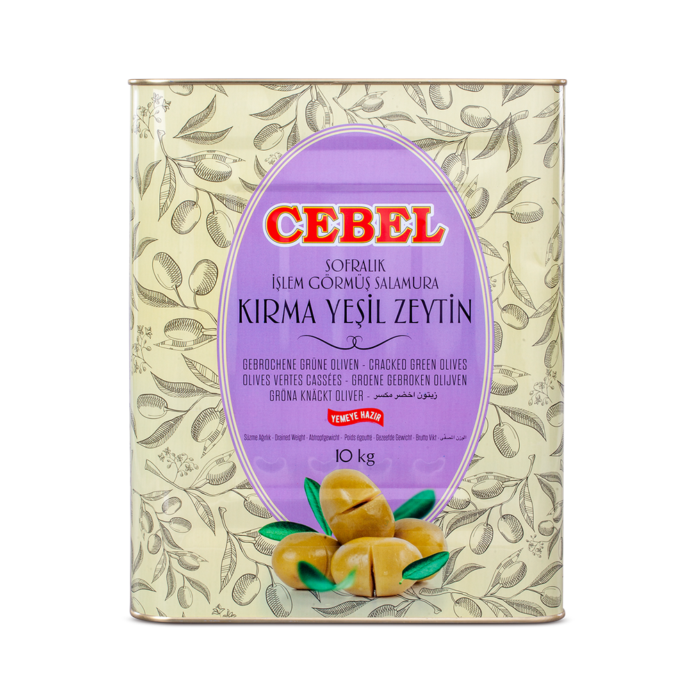 Yeşil Salamura Kırma Zeytin